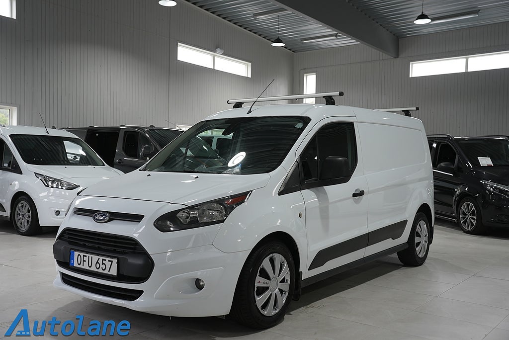 Ford transit Connect 230 LWB 1.5 TDCi Inredning,Drag,3-sits,120hk