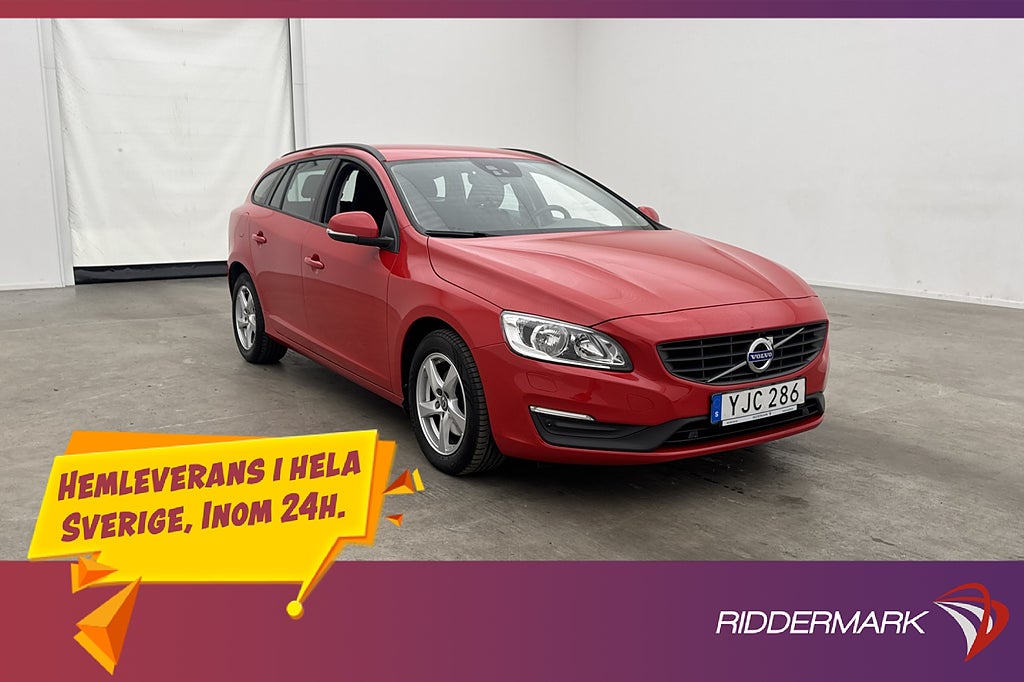 Volvo V60 T3 Kinetic Värmare Sensorer Rattvärme 0.59l/mil
