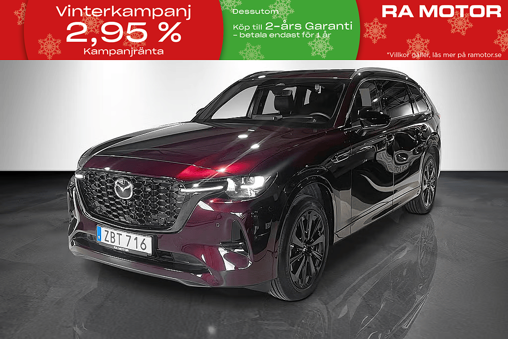 Mazda CX-80 Homura PHEV | 6sits |COSO| DRAG | MOMS|LEASEBAR 2024