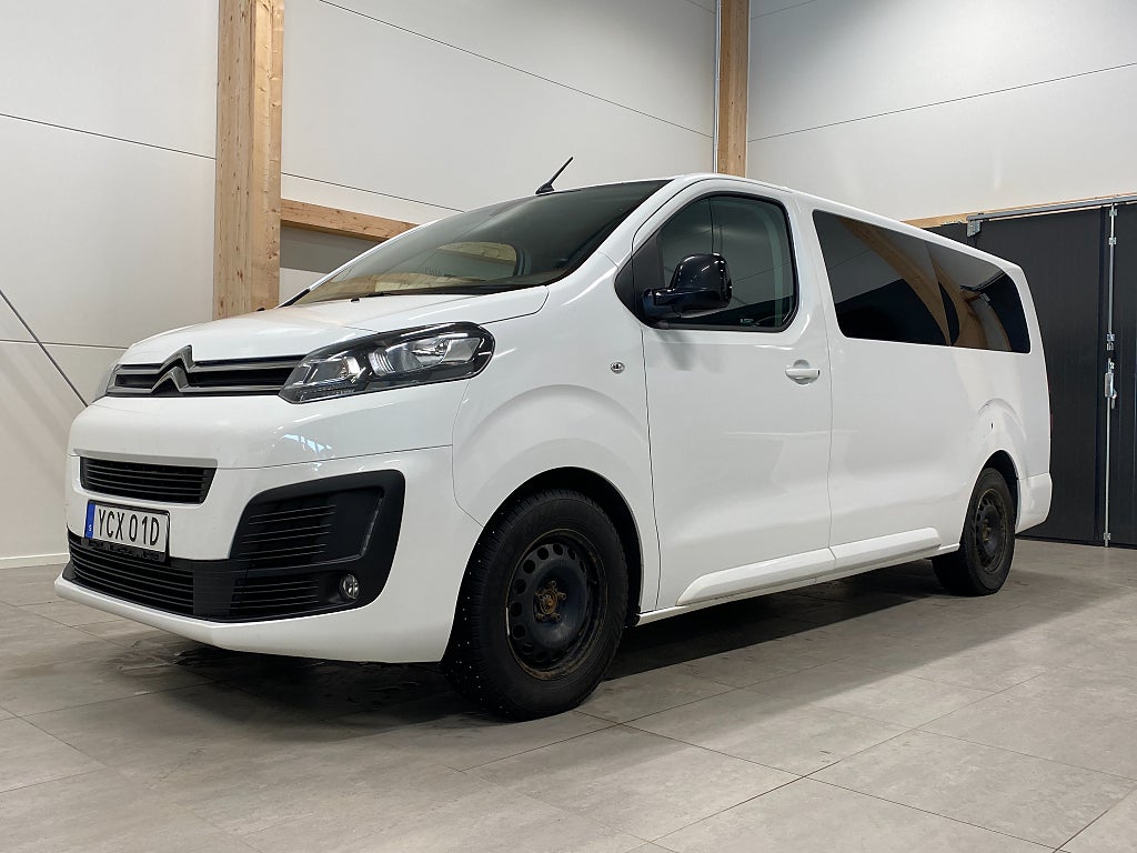 Citroën SpaceTourer 2.0 BlueHDi 145 hk, 9 sits, tonade rutor, apple carplay