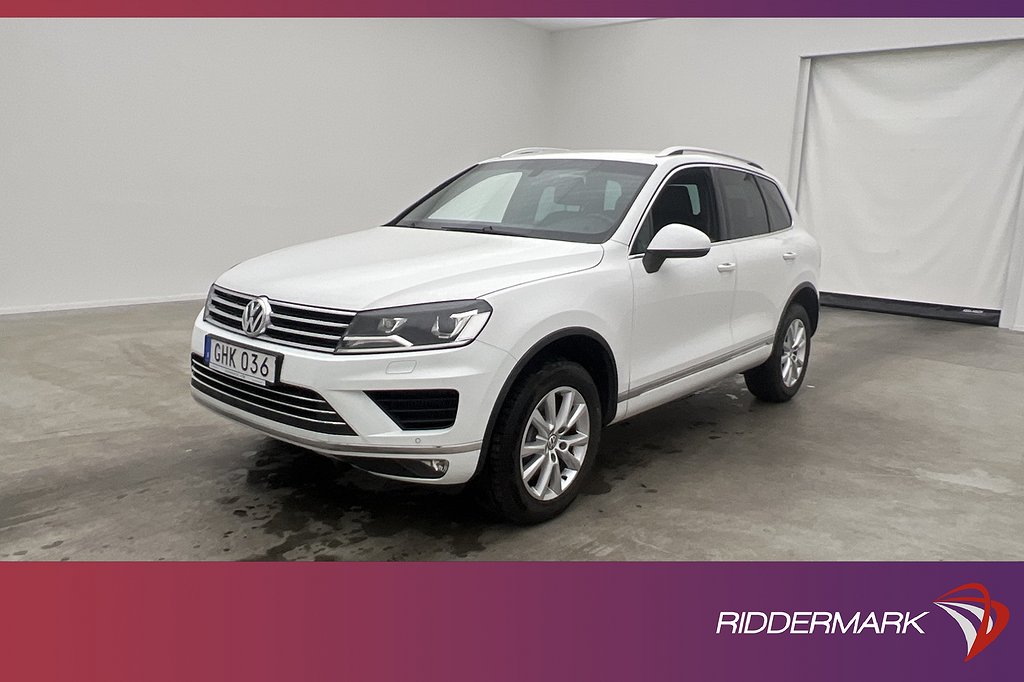 Volkswagen Touareg V6 4M 204hk Värmare Skinn Sensorer Drag