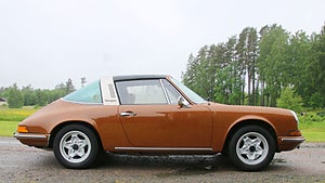 Totalt har Porsche 911 Targa rullat 5 357 mil. Foto Bilweb Auctions