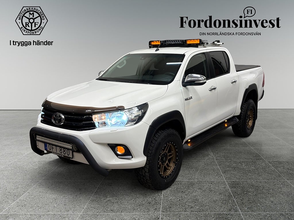 Toyota Hilux toyota Hilux Dubbelhytt 2.4 AWD Euro 6 Endast en ägare