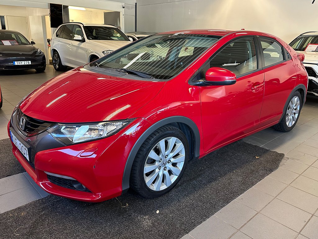 Honda Civic 1.6 i-DTEC Sport, kamera, låg skatt, 2 brukare