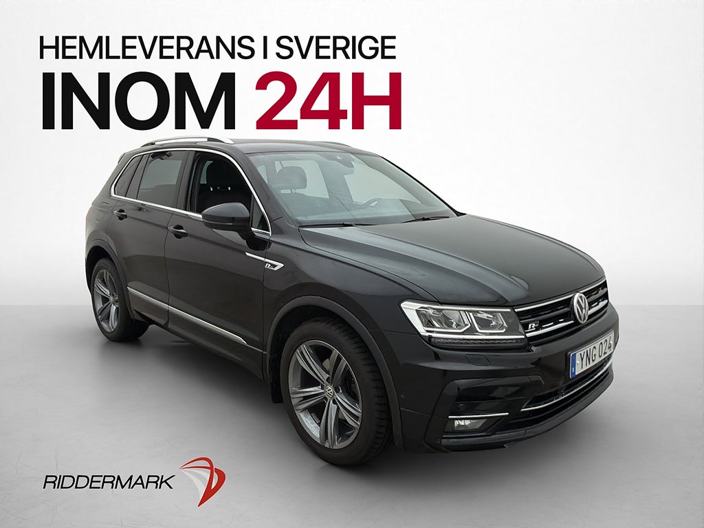 Volkswagen Tiguan 1.4 TSI 4Motion 150hk R-Line Värmare Drag