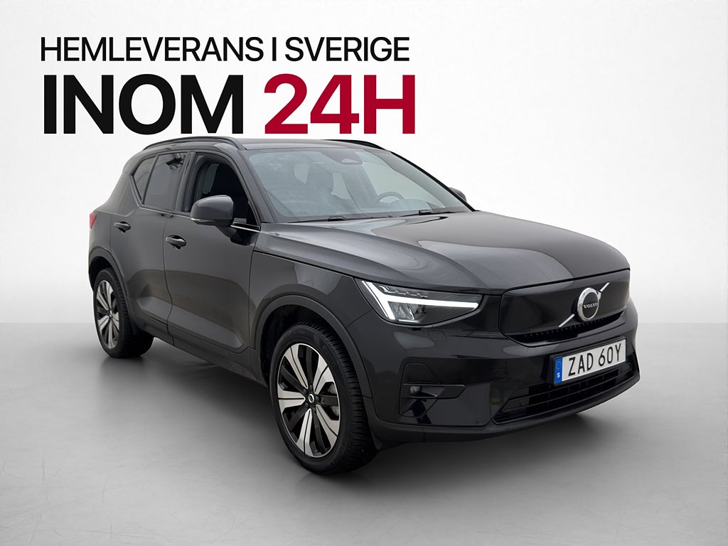 Volvo XC40 Recharge Single Motor Plus Värm Kamera BLIS Drag