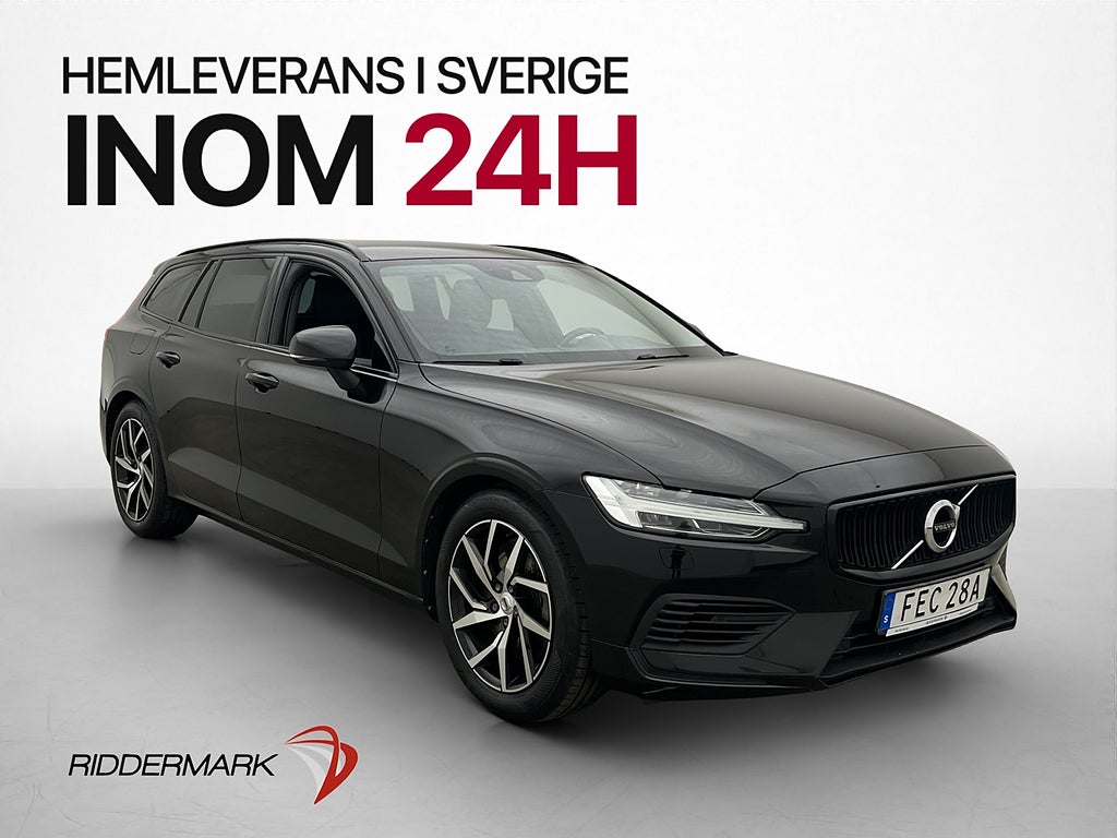 Volvo V60 T6 AWD Momentum Drag Värmare Sensorer Halvskinn