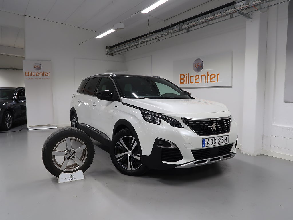 Peugeot 5008  1.2 PureTech 7-sits V-däck ingår-Aut Euro 6