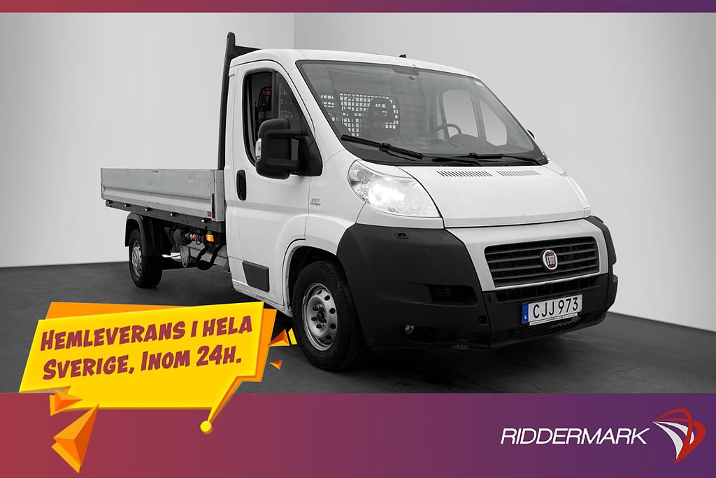 Fiat ducato FLAKBIL/KRANBIL 2.3 Ny-Kamrem 3-Sit Värmare MOMS