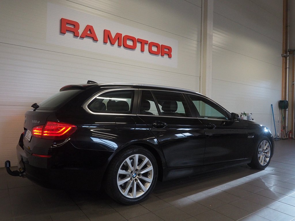 BMW 520 d xDrive Touring Steptronic 190hk | Skinn | Drag | 2017