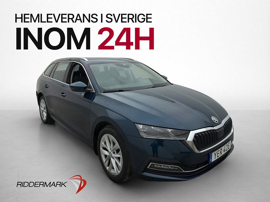 Skoda Octavia Kombi TSI Style Sensorer Ambient CarPlay Drag