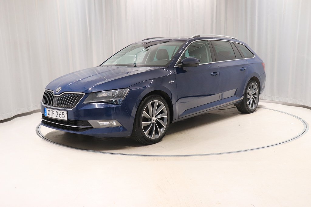 Skoda Superb 2.0 TDI 4x4 190hk L&K Aut Drag Värmare Kamera 