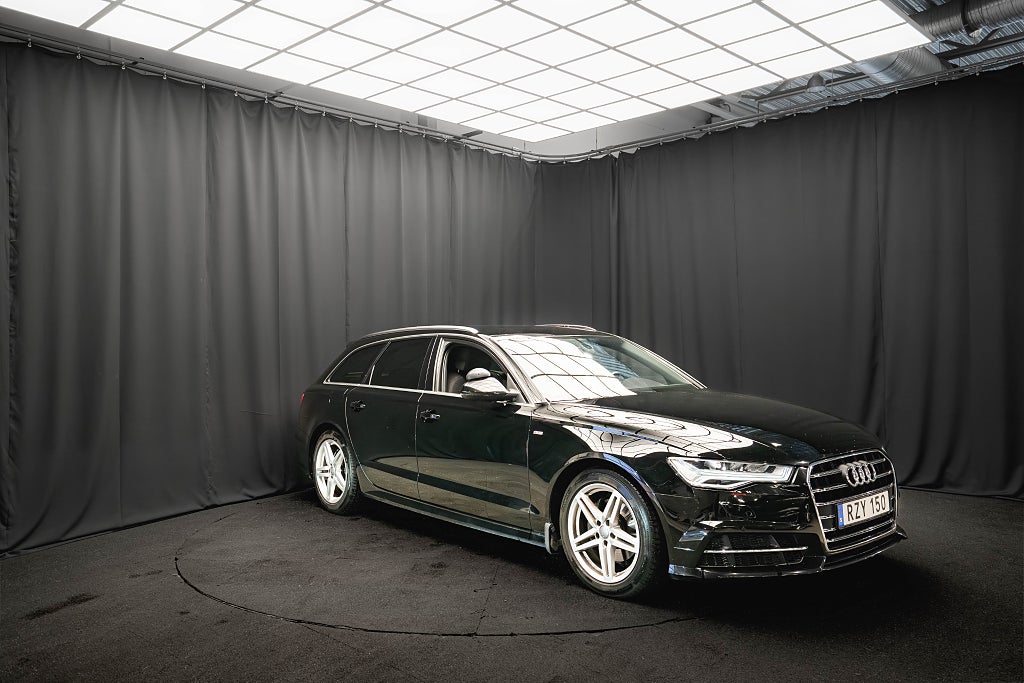 Audi A6 TDI SPORTS EDT D-VÄRMARE DRAG 2-ÄGARE 190hk