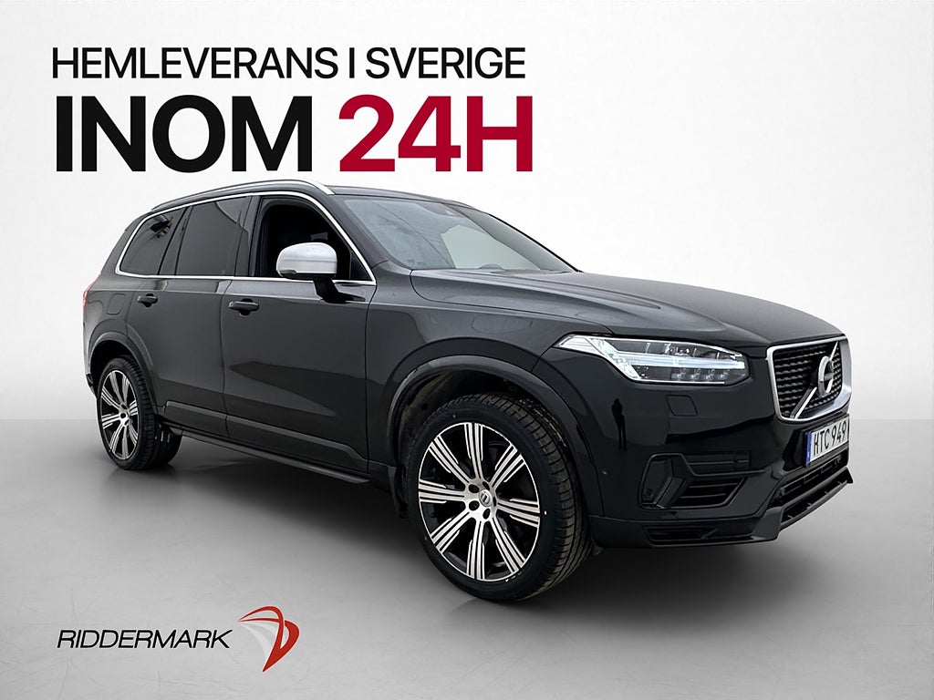 Volvo XC90 T8 TwEn AWD R-Design 7-Sits VOC Pano HUD Skinn
