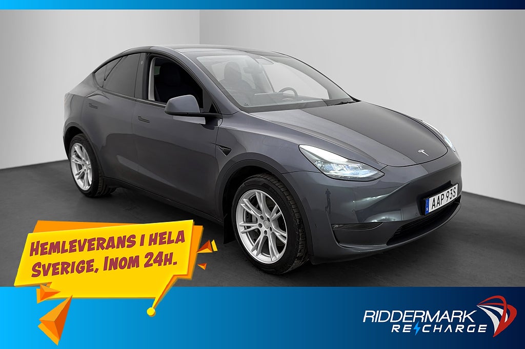 Tesla Model Y Long Range AWD AP Pano Kamera Sv Såld MOMS