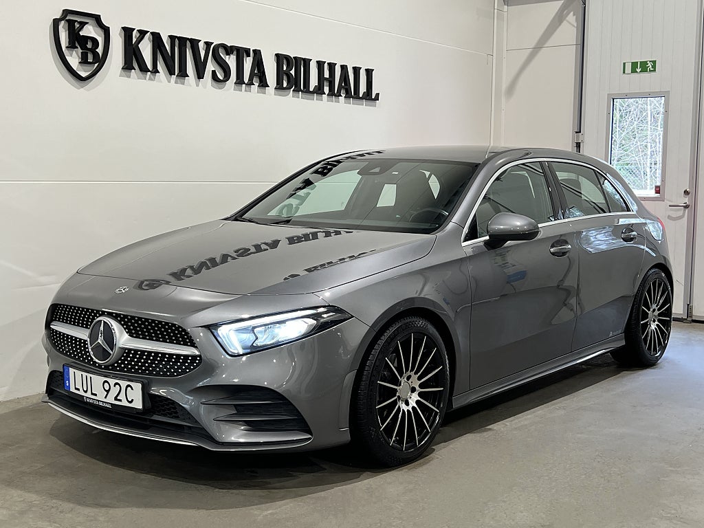 Mercedes-Benz A 180 7G-DCT AMG Line 1Ägare Lågmil 136hk