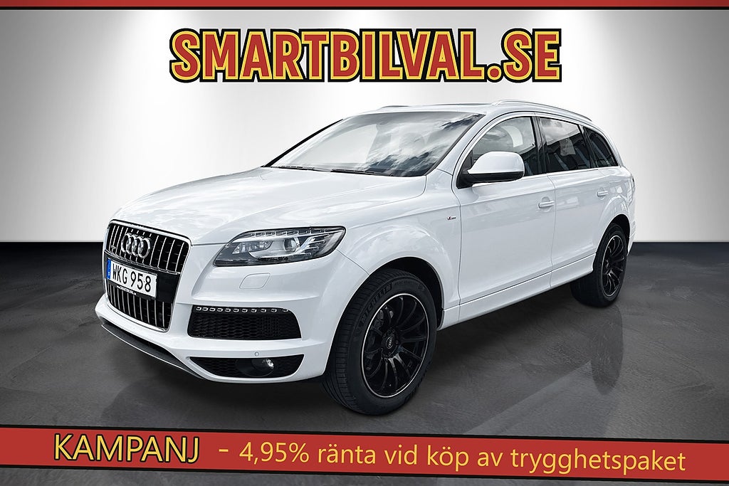 Audi Q7 3.0 TDI V6 Quattro S Line Pano Värmare