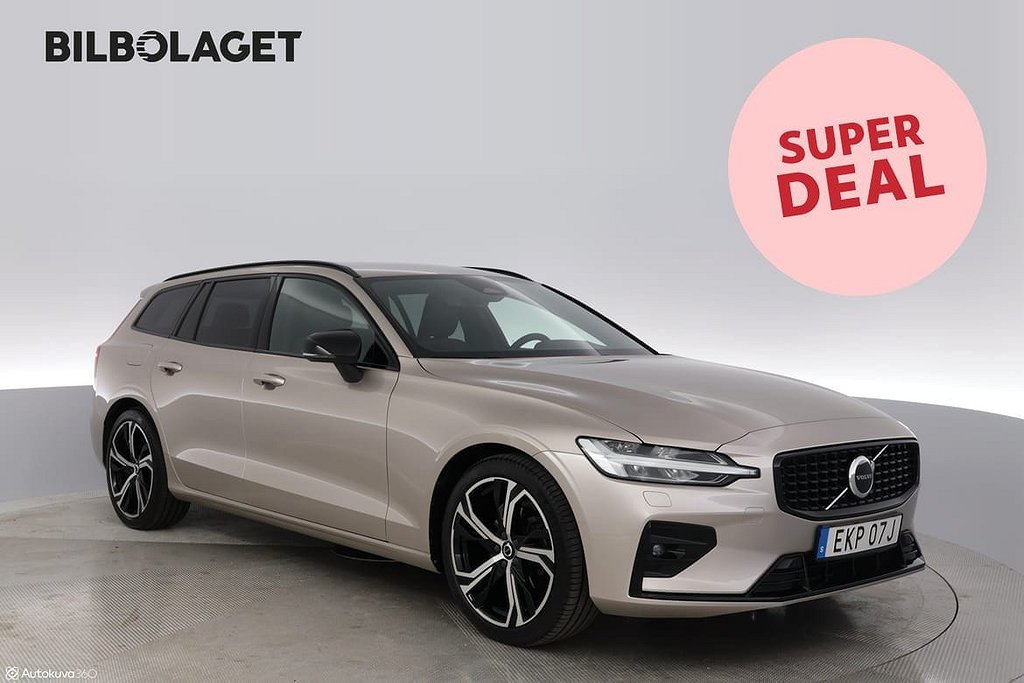 Volvo V60 B4 Diesel Plus Dark /Se utrustning/ * SUPERDEAL *