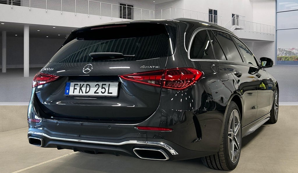 Mercedes-Benz C 300 de AMG 4MATIC Drag Värmare Elstol - bild 2