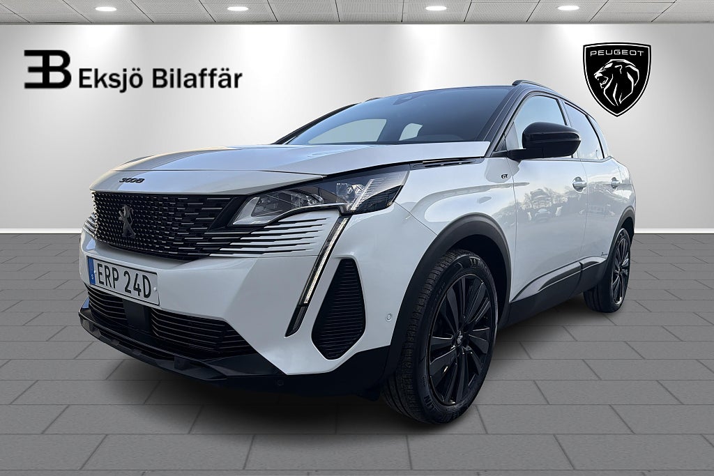 Peugeot 3008 GT PureTech 130hk Automat Black Pack *El bagagelucka*