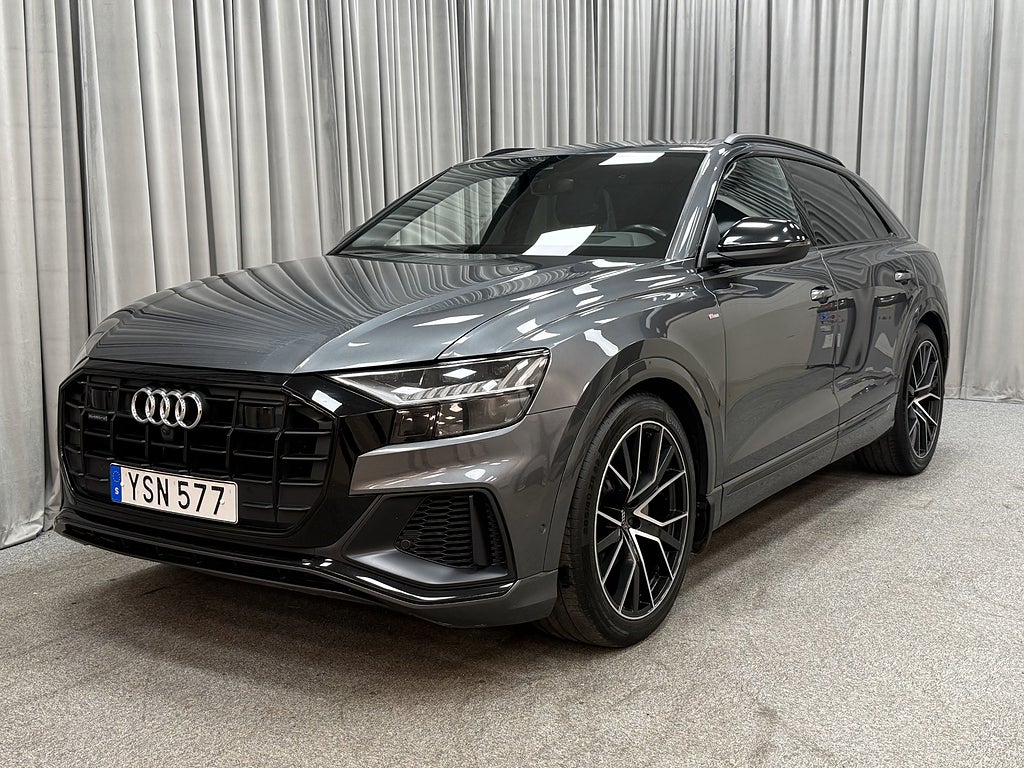 Audi Q8 50 TDi 286HK S-Line Quattro Värmare/Dragkrok