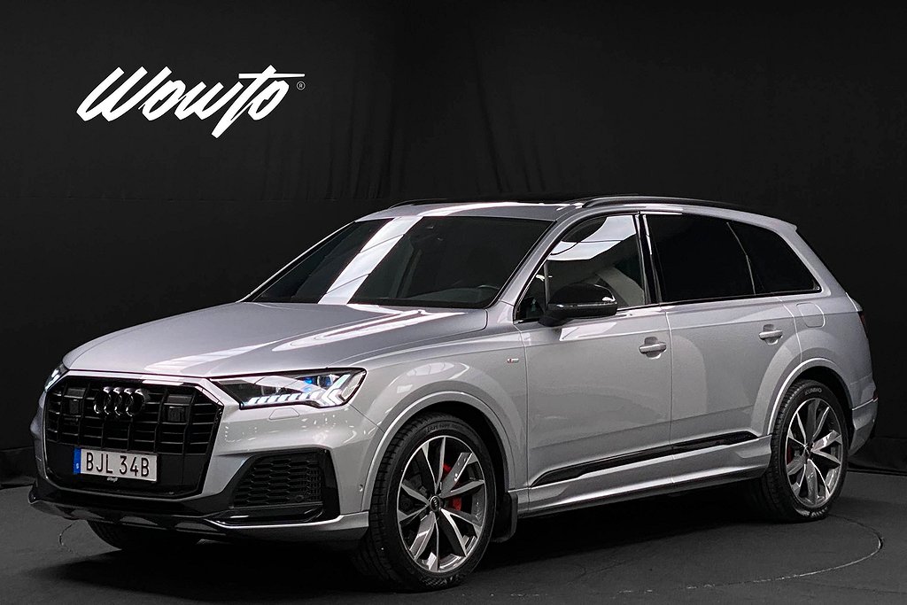 Audi Q7 60 TFSI e Quattro 462HK / S-Line / Pano/ Drag