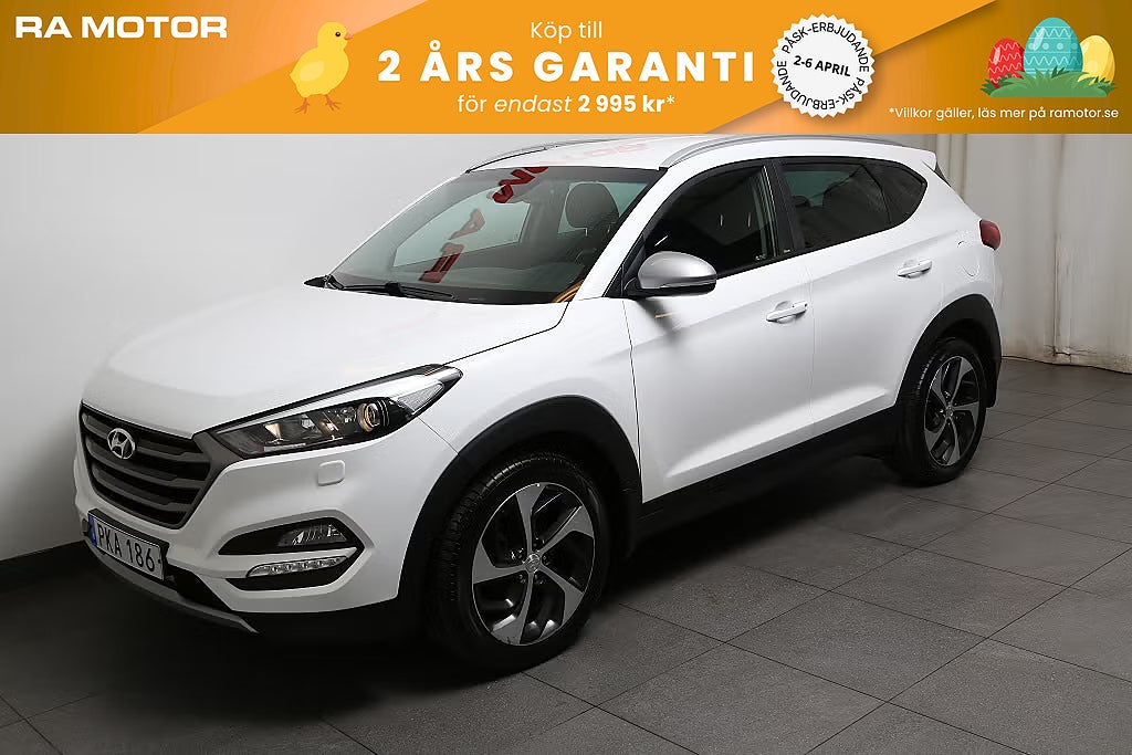Hyundai Tucson 1,7 CRDi 141hk Move! Aut Navi Kamera 19" Drag 2018
