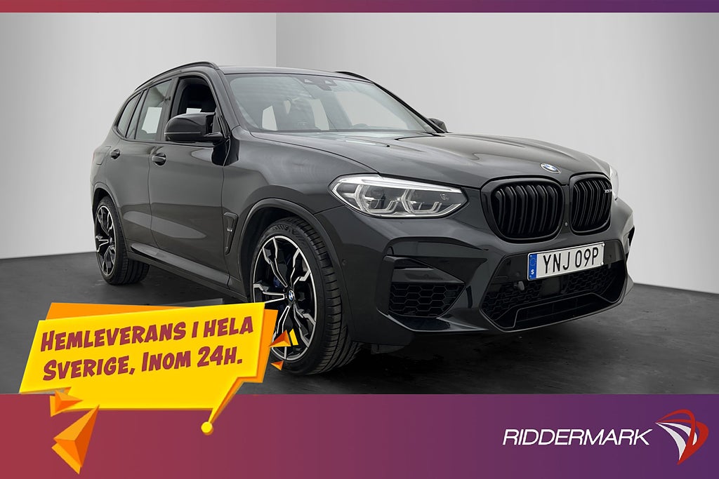 BMW X3 M Competition 510hk Sportavgas Pano H/K HUD 360° Drag