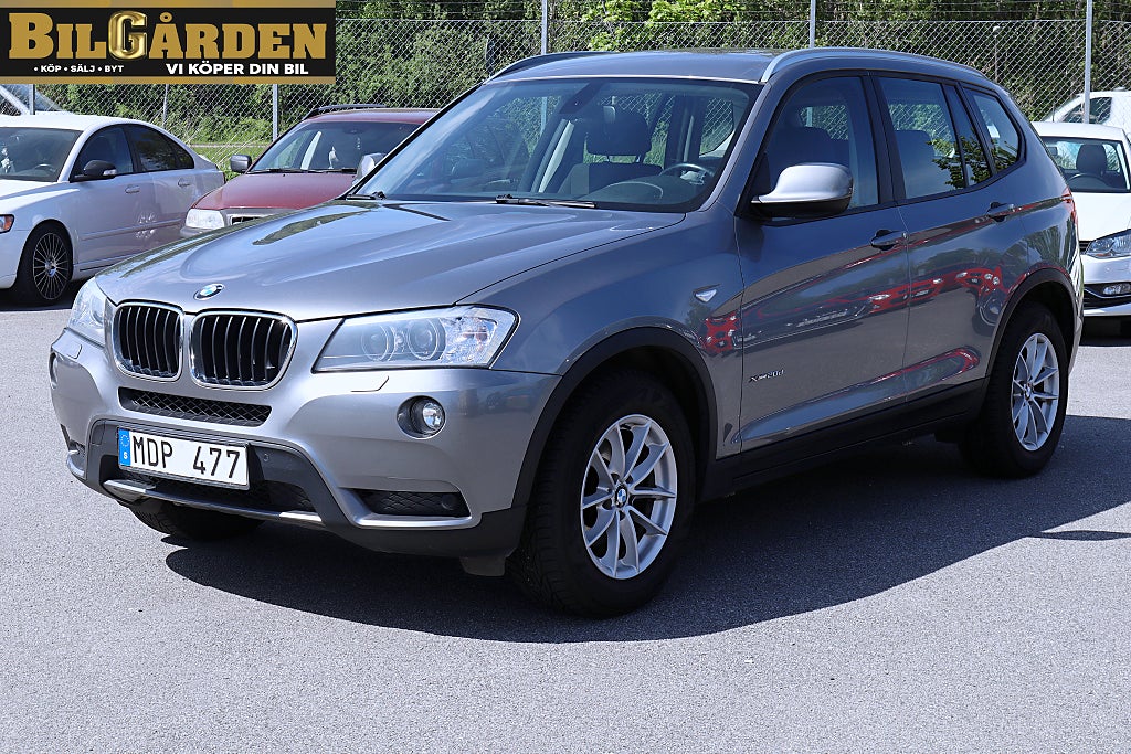 BMW X3 xDrive20d Steptronic P-Sensorer Dragkrok Farthållare