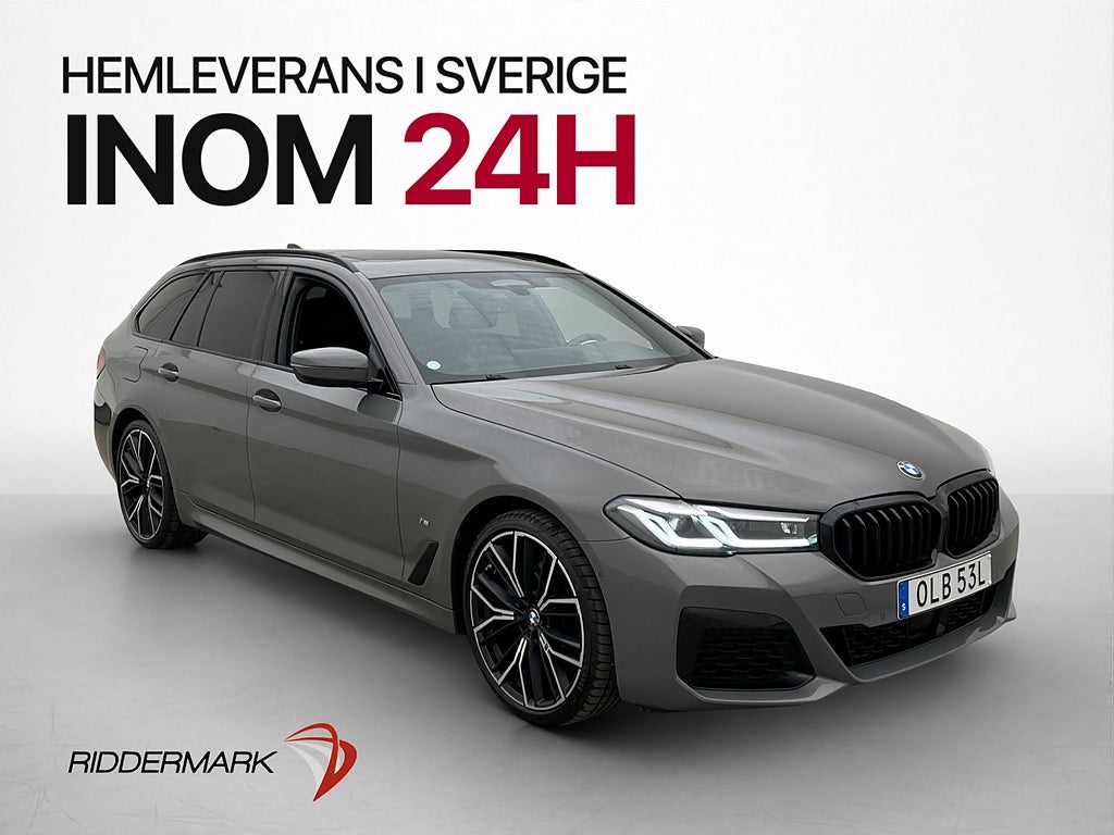 BMW 520d xDrive Touring M Sport Värm Pano H/K Kamera Drag