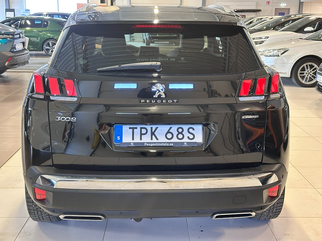 Peugeot 3008 GT-Line 1.2 PureTech 130hk B-kamera Euro 6 thumbnail