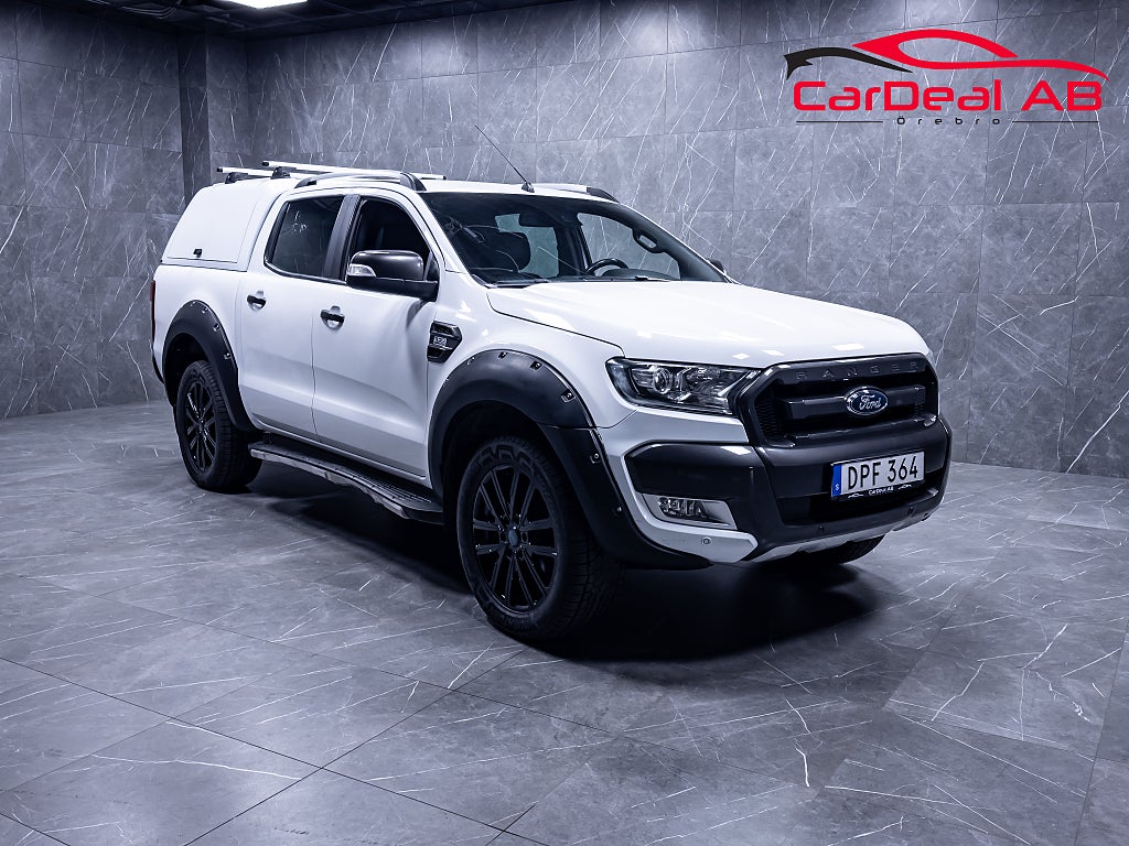 Ford ranger WILDTRACK Dubbelhytt 3.2 TDCi 4x4 Drag *VÄLUTRUSTAD*