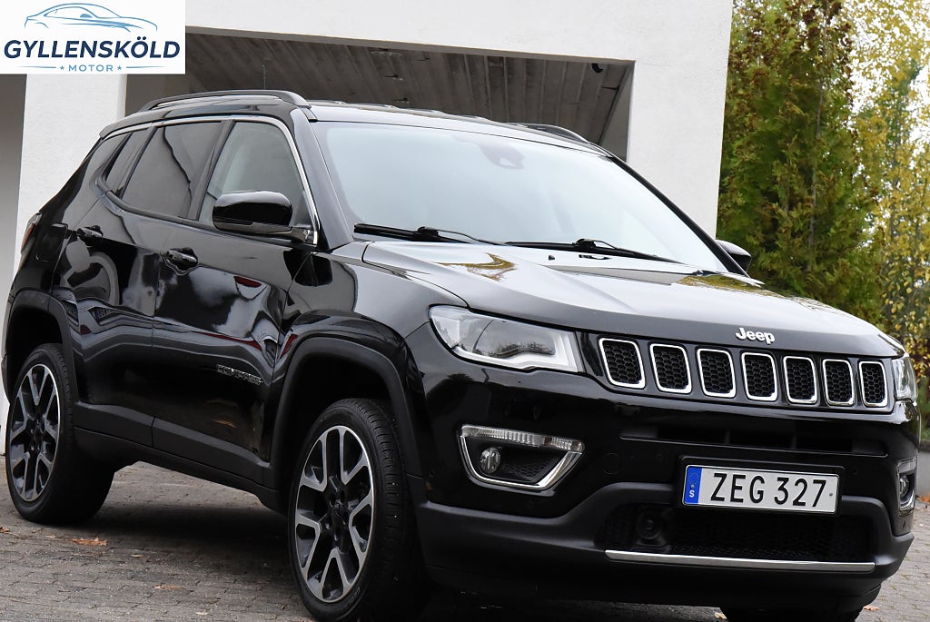 Jeep Compass 1.4 4WD Dragkrok Backkamera Carplay Döda-vinkel 