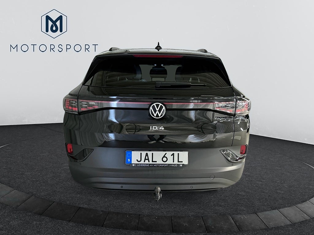 Volkswagen ID.4 Pro Performance 4Motion 77kWh Drag Adapt-fart Rattvärme bild 6