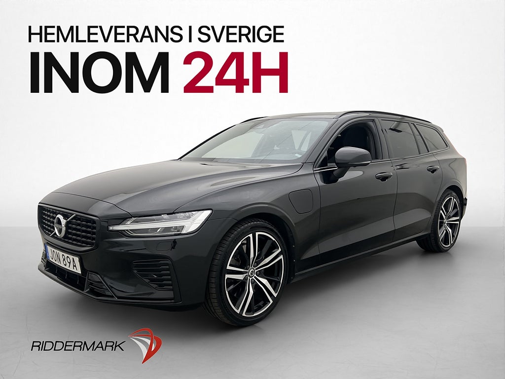 Volvo V60 Recharge T8 AWD R-Design Värmare Panorama H/K 360°