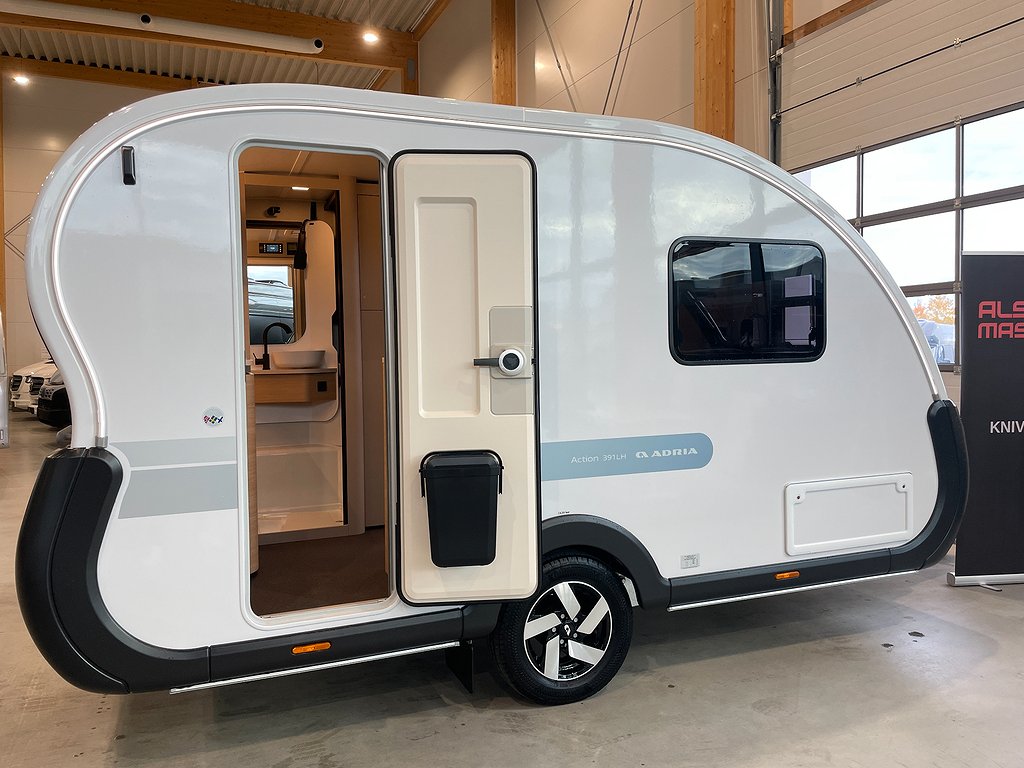 Adria Action 391 LH /B-körkort/1150kg/Långbäddar/Golvvärme - Adria