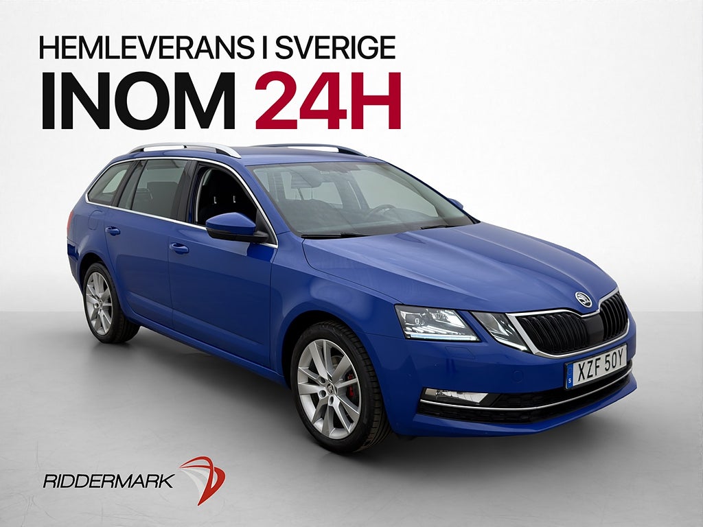 Skoda Octavia 1.5 TSI 150hk Style Värmare P-Sensorer Drag