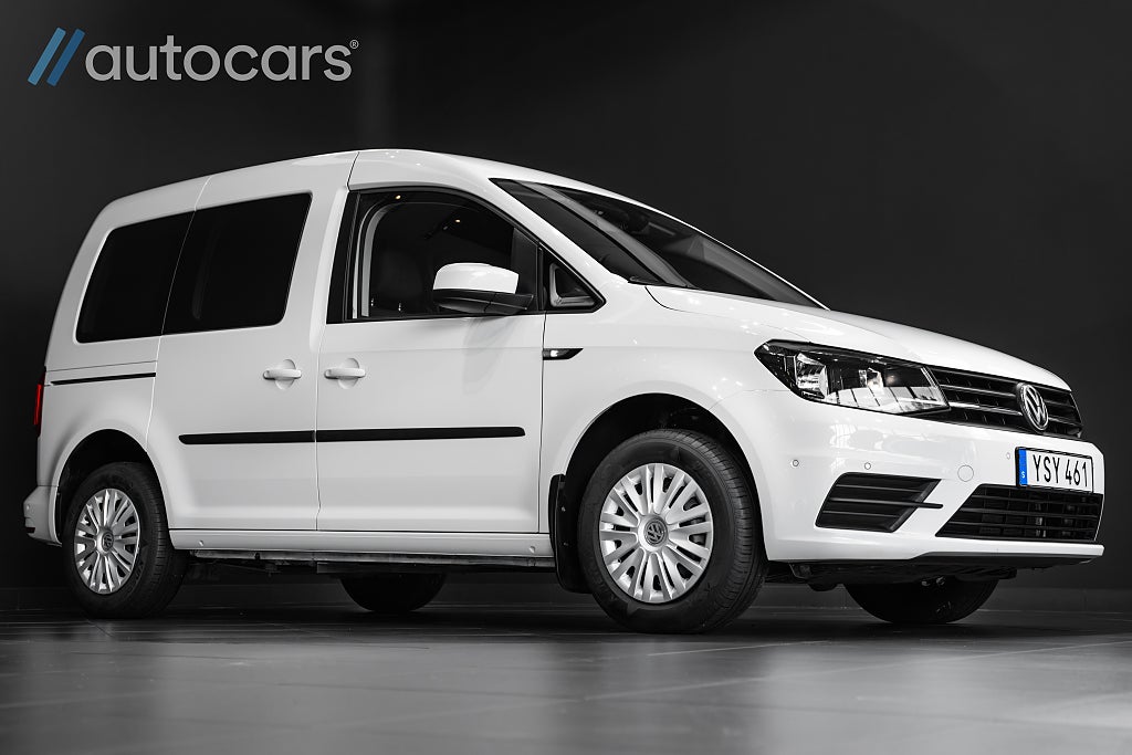 Volkswagen Caddy Combi Life 2.0 TDI 5-sits | Leasbar | Dieselvärmare