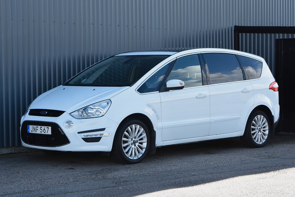 Ford S-Max 2.0 TDCi Powershift Business Pano Läder 7-sits