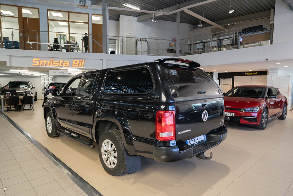 Volkswagen Amarok V6 TDI 4M KÅPA D-VÄRM KAMERA DRAG CARPLAY MOMS 1-ÄGARE