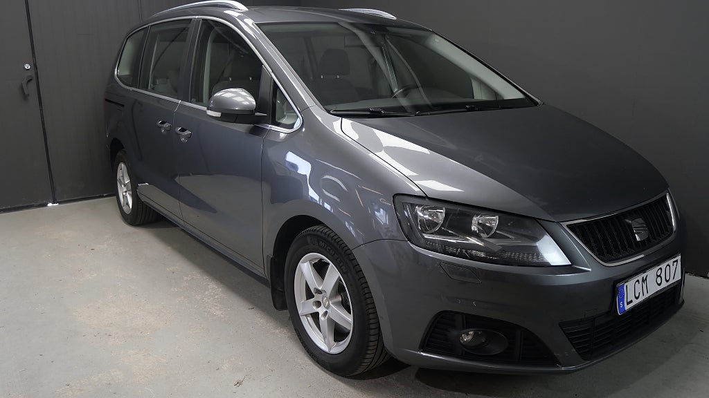 Seat Alhambra 7-Seater 2.0 TDI Dragkrok 1ägare PDC Nybytt Kamremsats