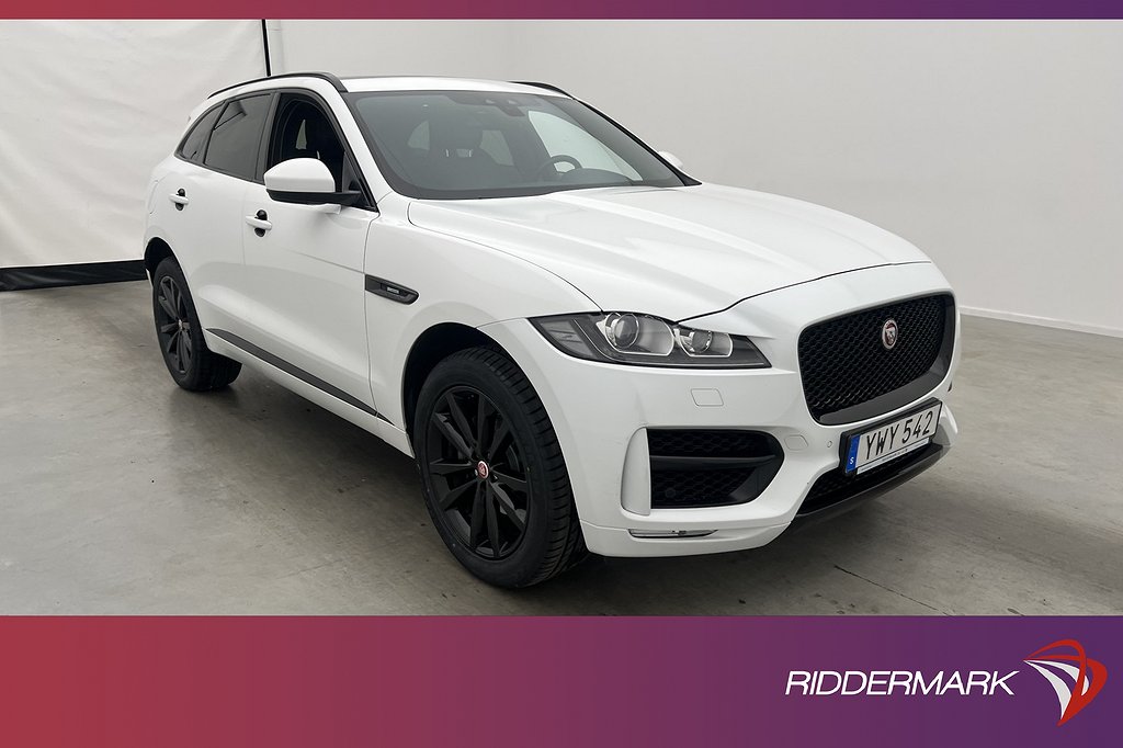 Jaguar F-Pace 25t AWD 250hk R-Sport Pano Meridian Skinn Navi