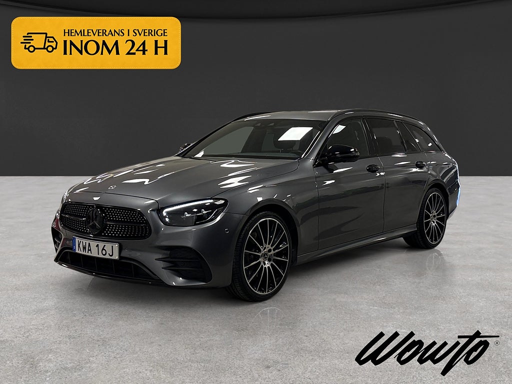 Mercedes-Benz E 220 d T 4M 200HK AMG /Drag /360 /Burmester