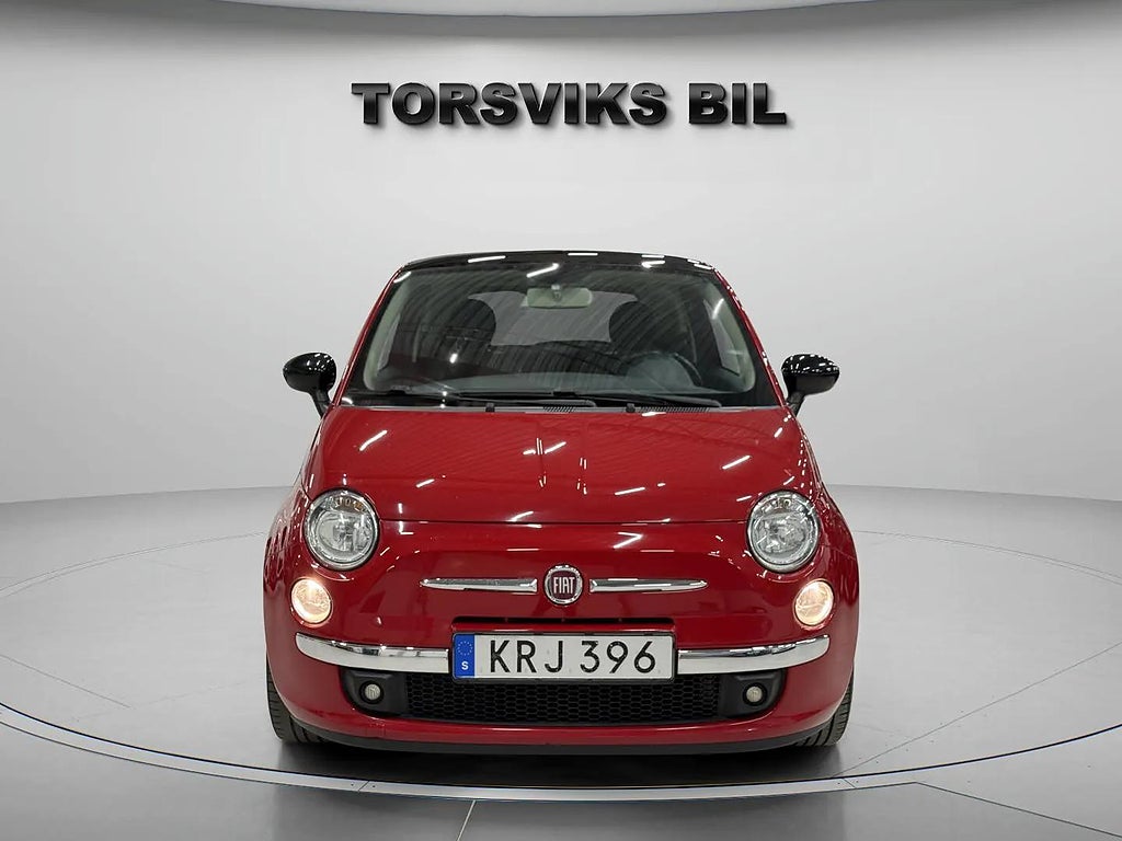 Fiat 500 1.2 8V Lounge Skinn Panorama HELGKAMPANJ - miniatyr 9