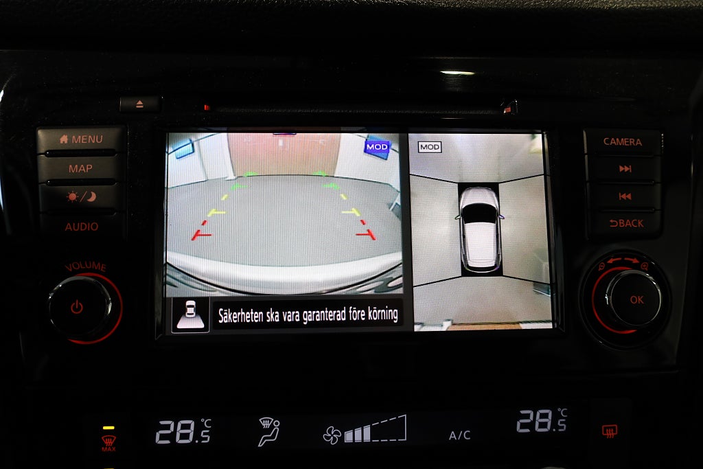 Nissan Qashqai 1,3 DIG-T 160hk N-CONNECTA Aut 360° Navi P-sensorer 2019