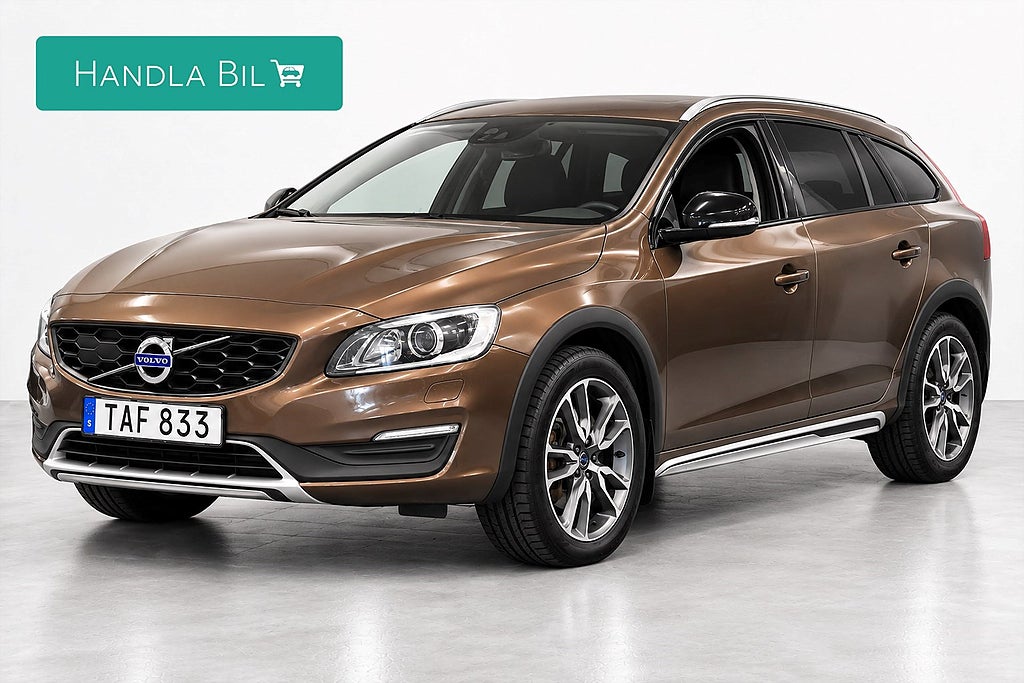 Volvo V60 Cross Country D4 AWD Summum Business D-värm Skinn VOC Drag SoV-hjul