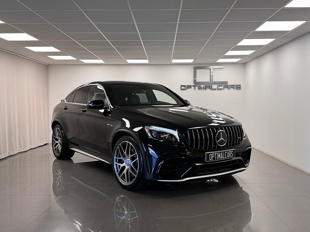 Mercedes-Benz GLC 63 S Coupé AMG 510HK 4M+ Svensksåld Lågmil  