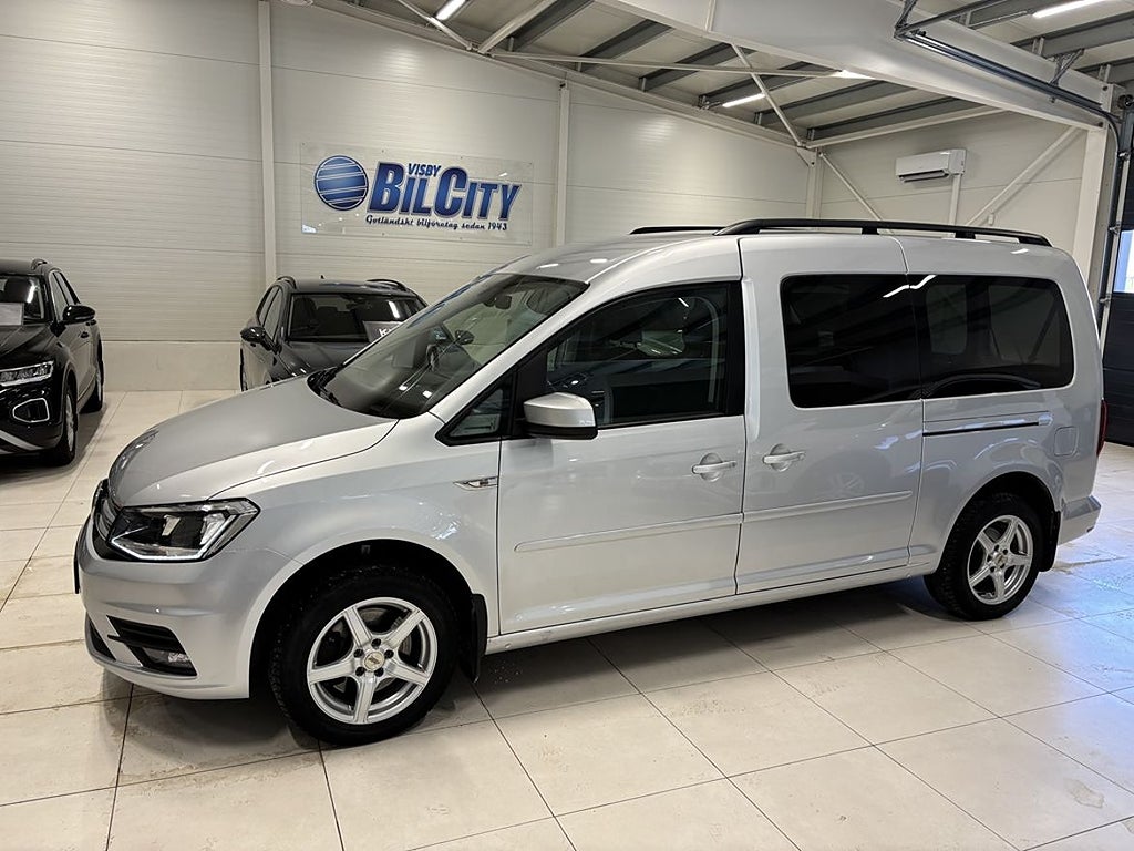 Volkswagen Caddy Maxi Life 7-sits I COMF-L EU6 TGI 110HK DSG