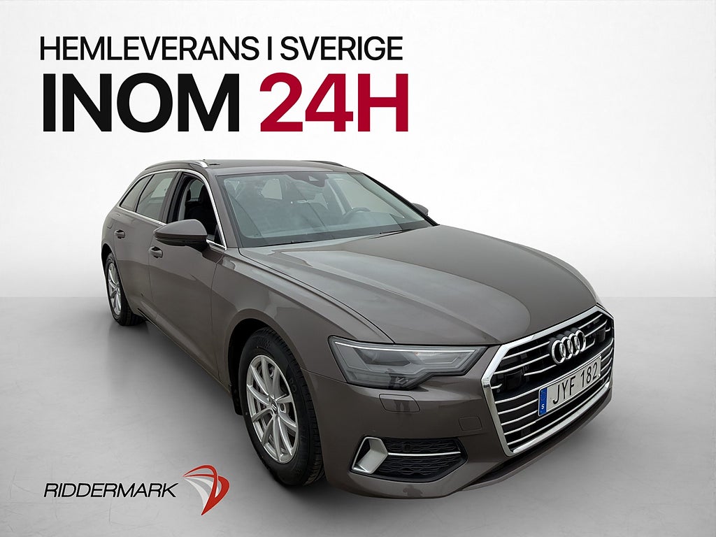 Audi A6 Avant 40 TDI 204hk Proline Värmare Drag Navi Ad-fart