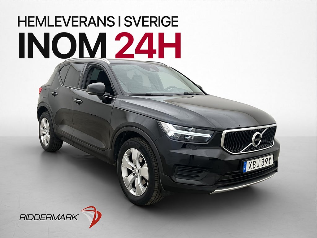 Volvo XC40 T2 129hk Momentum Kamera Värmare VOC Drag